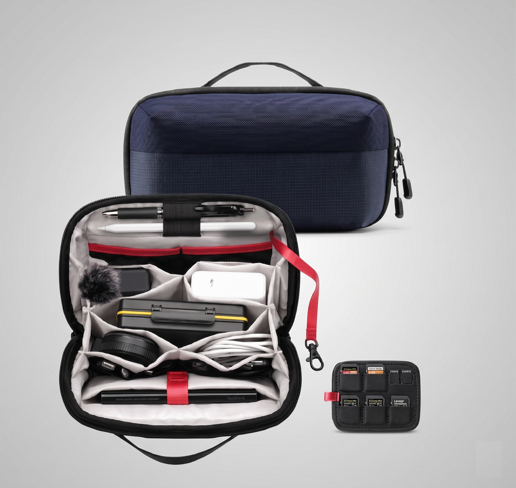 Travel Tech Case-Tus escenciales bien organizados