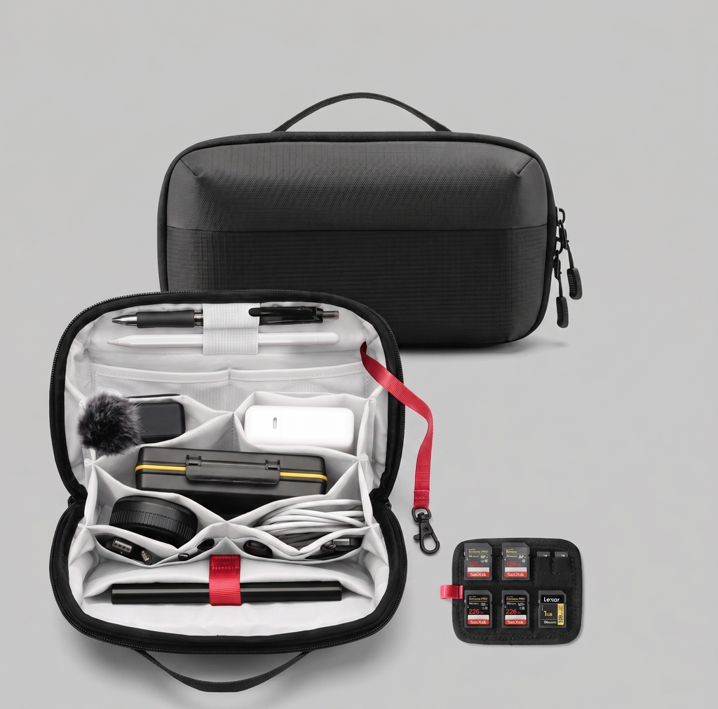 Travel Tech Case-Tus escenciales bien organizados
