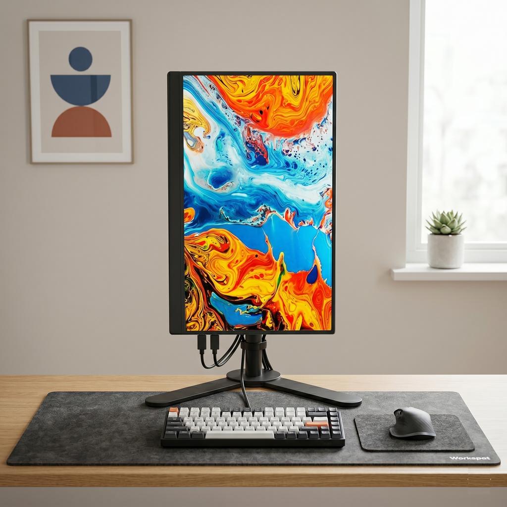 Workspot Stand: Brazo para Monitor - Elevación Total