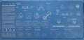 Blueprint XL Deskpad- Tu zona de trabajo cómoda